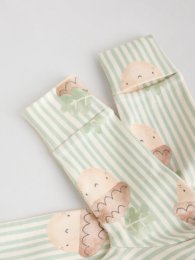 |BabyGirl| Macacão Sem Pés Com Zíper Bidirecional Cream Baby, Pacote Com 3 (0 meses a 3 anos)