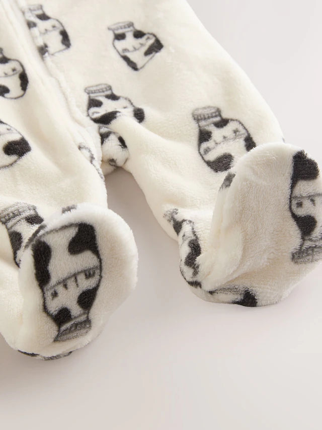 |BabyBoy| Macacão De Lã Branca Para Bebê Milk