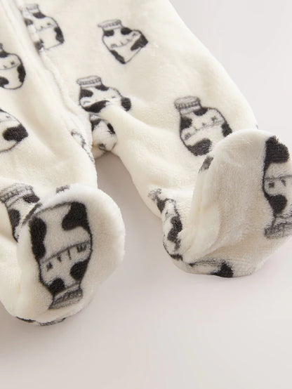 |BabyBoy| Macacão De Lã Branca Para Bebê Milk