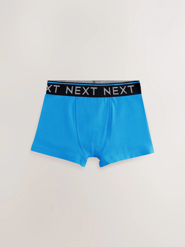 |BigBoy| Pacote Com 7 Shorts Multicoloridos e Cós Preto (2 a 16 anos)