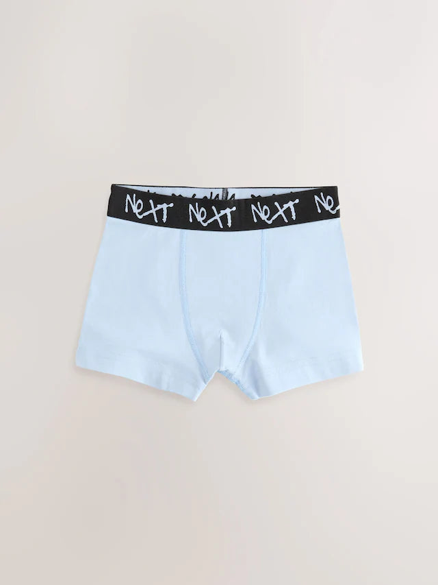 |BigBoy| Pacote Com 7 Shorts Mineral Multi Com Cós Azul Marinho (2 a 16 anos)