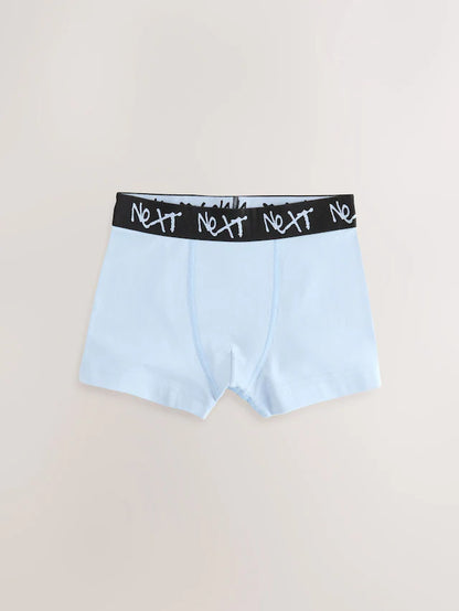 |BigBoy| Pacote Com 7 Shorts Mineral Multi Com Cós Azul Marinho (2 a 16 anos)