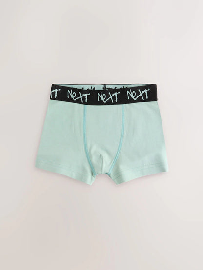 |BigBoy| Pacote Com 7 Shorts Mineral Multi Com Cós Azul Marinho (2 a 16 anos)