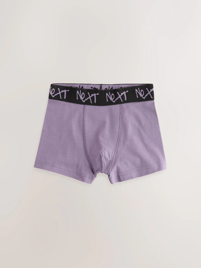 |BigBoy| Pacote Com 7 Shorts Mineral Multi Com Cós Azul Marinho (2 a 16 anos)