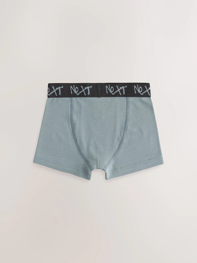 |BigBoy| Pacote Com 7 Shorts Mineral Multi Com Cós Azul Marinho (2 a 16 anos)