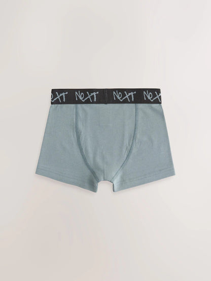 |BigBoy| Pacote Com 7 Shorts Mineral Multi Com Cós Azul Marinho (2 a 16 anos)