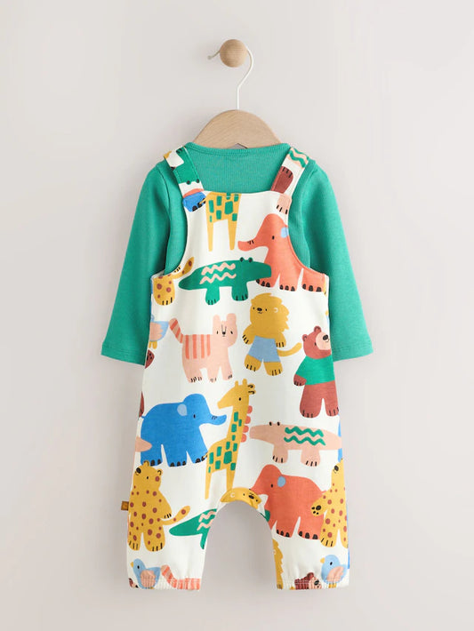 |BabyBoy| Conjunto De Macacão e Macacão Infantil Bright Character Jersey (0 meses a 2 anos)