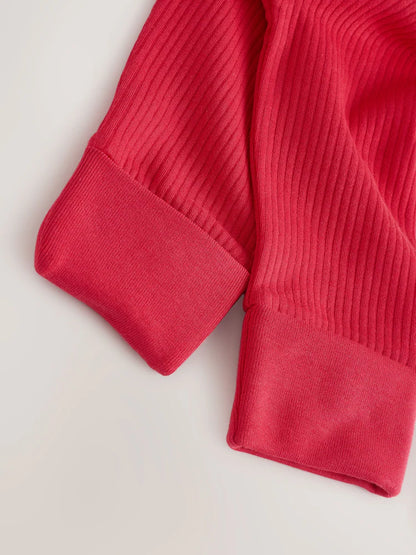 |BabyBoy| Macacão De Dormir Vermelho Para Bebê Com Papai Noel (0 meses a 3 anos)