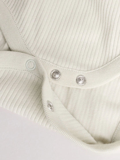 |BabyBoy| Pacote Com 5 Macacões De Manga Comprida Blue Baby