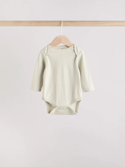 |BabyBoy| Pacote Com 5 Macacões De Manga Comprida Blue Baby