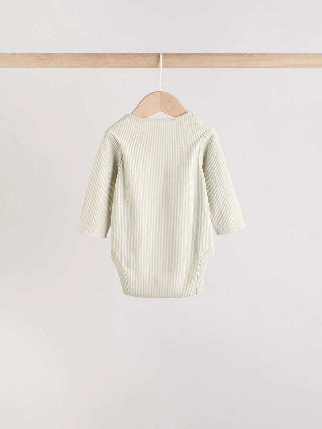 |BabyBoy| Pacote Com 5 Macacões De Manga Comprida Blue Baby