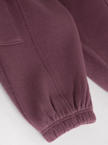 |BabyBoy| Conjunto De Moletom e Calça De Moletom Para Bebê, Vermelho, Urso, Bordô (0 meses a 2 anos)