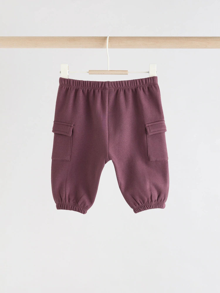 |BabyBoy| Conjunto De Moletom e Calça De Moletom Para Bebê, Vermelho, Urso, Bordô (0 meses a 2 anos)