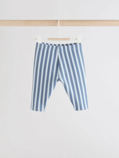 |BabyBoy| Conjunto De Blusa e Leggings Azul Para Bebê (0-18 meses)