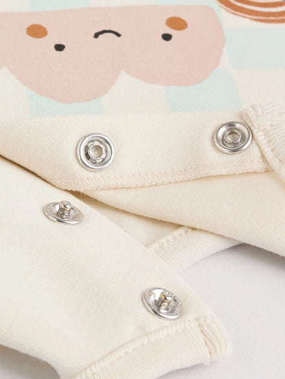 |BabyBoy| Conjunto De 2 Peças De Blusa e Leggings Blue Space Baby (0 meses a 3 anos)