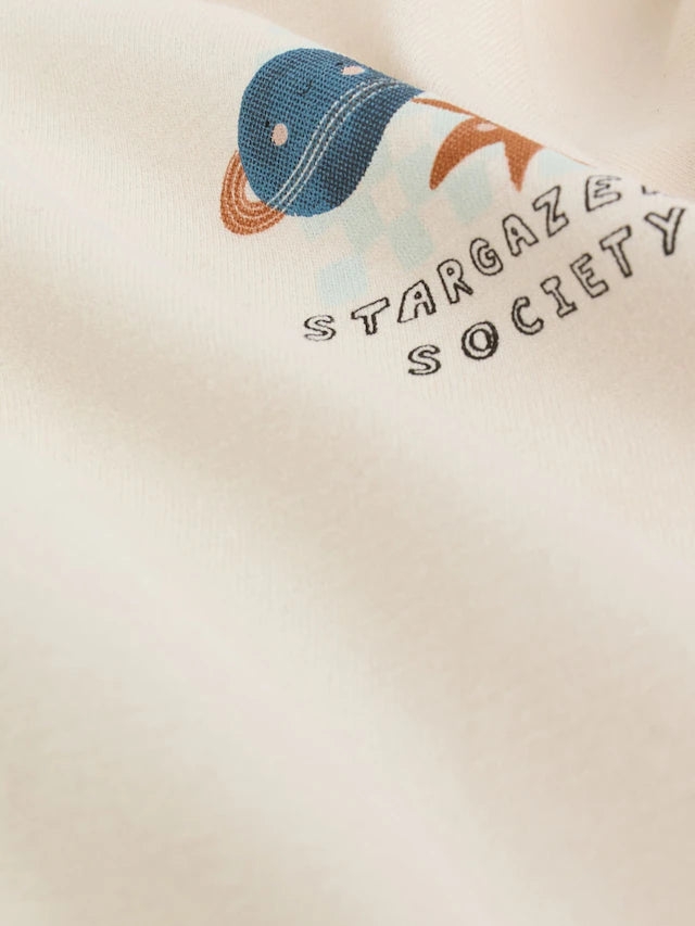 |BabyBoy| Conjunto De 2 Peças De Blusa e Leggings Blue Space Baby (0 meses a 3 anos)