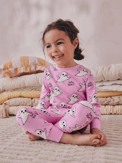 |Girl| Pijama Pink Boo! Ghost Halloween Snuggle (9 meses a 12 anos)