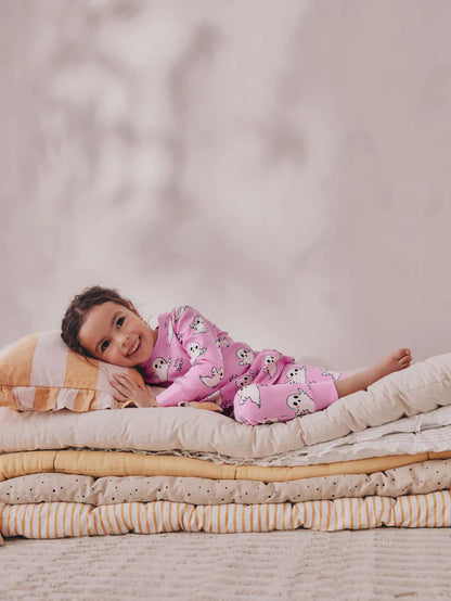 |Girl| Pijama Pink Boo! Ghost Halloween Snuggle (9 meses a 12 anos)