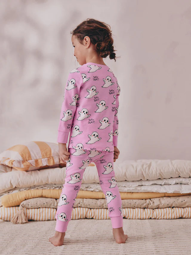 |Girl| Pijama Pink Boo! Ghost Halloween Snuggle (9 meses a 12 anos)