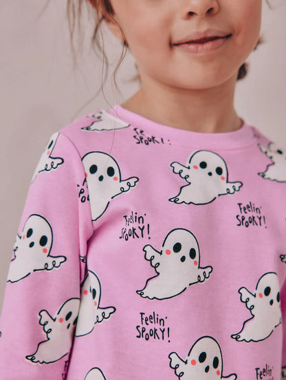 |Girl| Pijama Pink Boo! Ghost Halloween Snuggle (9 meses a 12 anos)