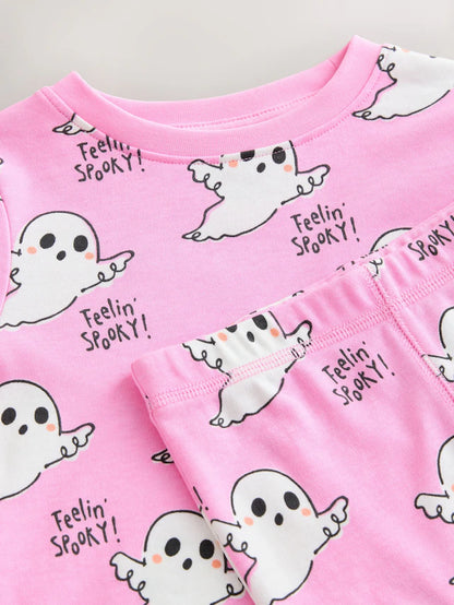 |Girl| Pijama Pink Boo! Ghost Halloween Snuggle (9 meses a 12 anos)