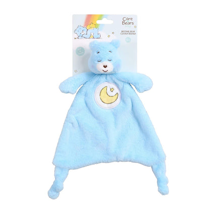 Naninha de Pelúcia Ursinhos Carinhosos (Modelo Bedtime Bear) – Azul, Macia, com Estampa de Lua e Estrelas – Para Bebês (Desde o Nascimento)