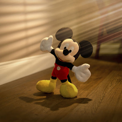 Disney Pelúcia Clássica Mickey Mouse 25 cm | Pelúcia Macia e Fofinha | Presente para Crianças e Fãs