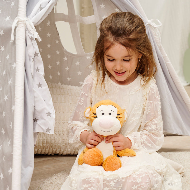 Disney Pelúcia Tigrão de 25 cm, personagem fofinho para crianças, quartos de bebê e fãs do Bosque dos Cem Acres