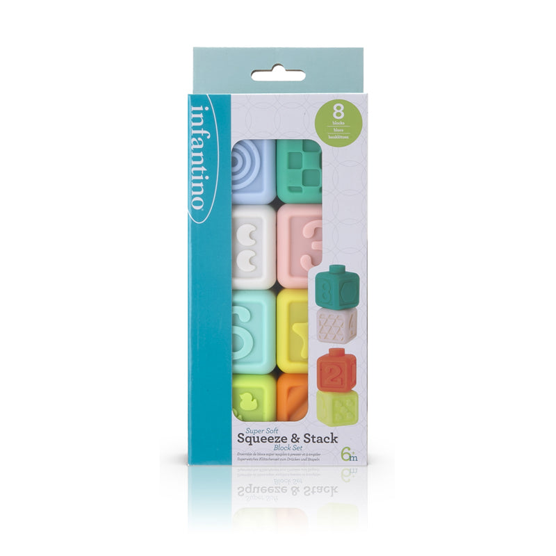 Infantino Cubos Plugáveis Super SOFT