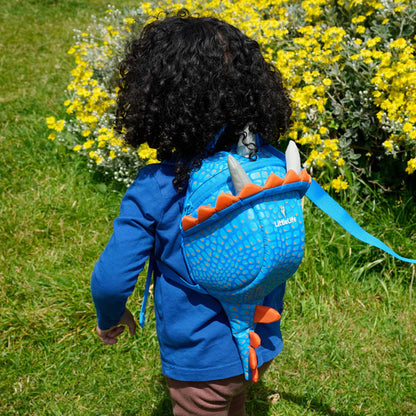 LittleLife Mochila infantil com estampa de tricerátopo.