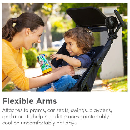 Munchkin Ventilador com luz LED para carrinho de bebê