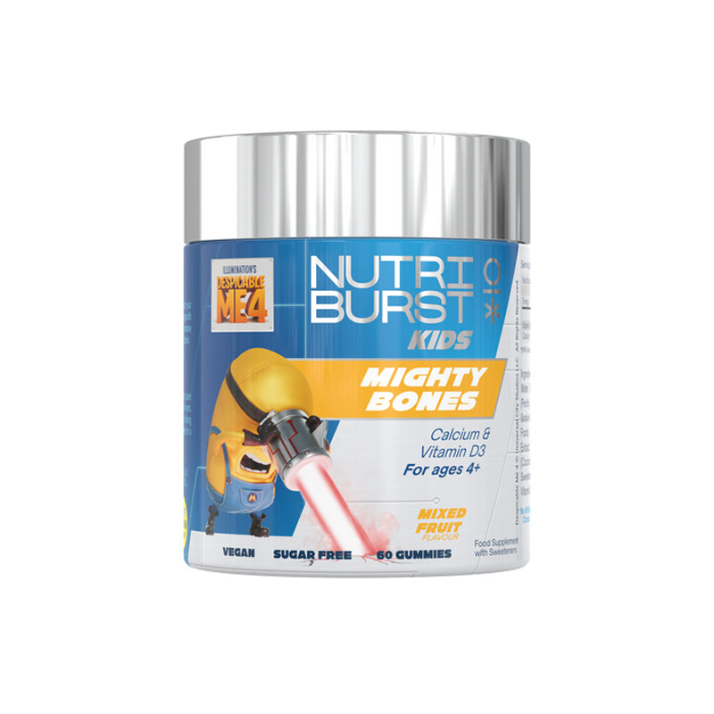 Nutriburst Minions Mighty Bones anos 60