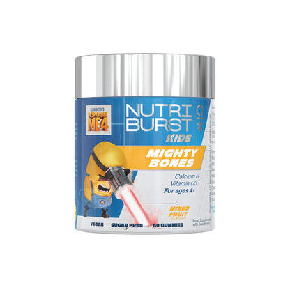 Nutriburst Minions Mighty Bones anos 60