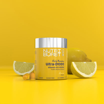 Nutriburst Ultra D3 1000 UI 60s