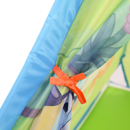 Bluey Barraca de Brincar para Crianças a partir de 2 Anos – Casinha Divertida para Áreas Internas e Externas, com Portas de Amarrar e Bolsa de Transporte