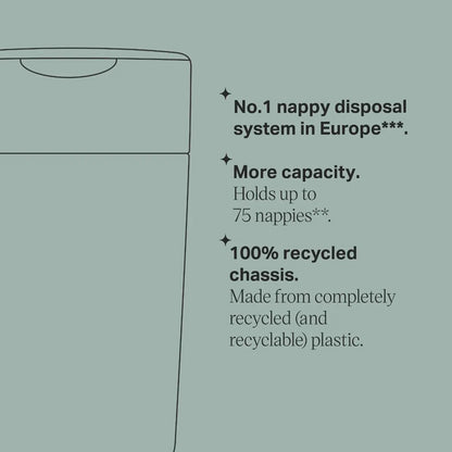 Tommee Tippee Lixeira para fraldas Twist & Click XL