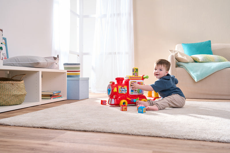 VTech 4-in-1 Alphabet Express | Interactive Ride-On Train, Walker & Pull Cart | Learning Toy