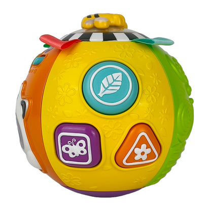 VTech Bola de Brinquedo Animal Discoveries com Sensor de Movimento, Sons, Texturas, Habilidades Motoras, Formas e Cores
