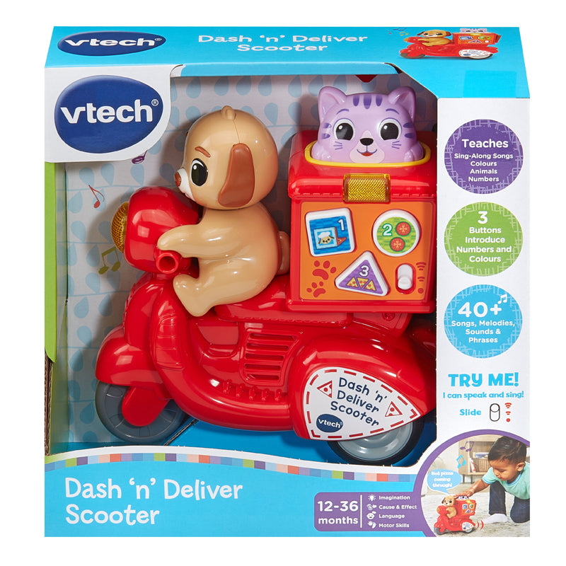 VTech Dash 'n' Deliver Scooter scooter lúdico