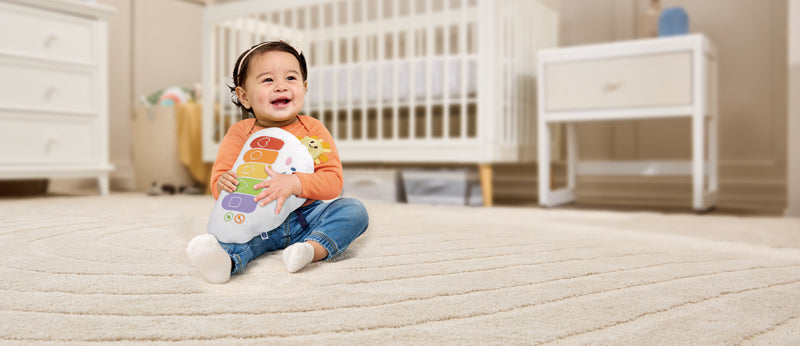 VTech Piano Nuvem do Arco-Íris | Brinquedo Musical Macio para Bebês com Luzes, Canções e Melodias | Aprendizado Sensorial