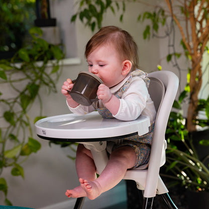 Vital Baby Copo térmico Hydrate Easy Sipper com estampa de selva que brilha no escuro, 350ml