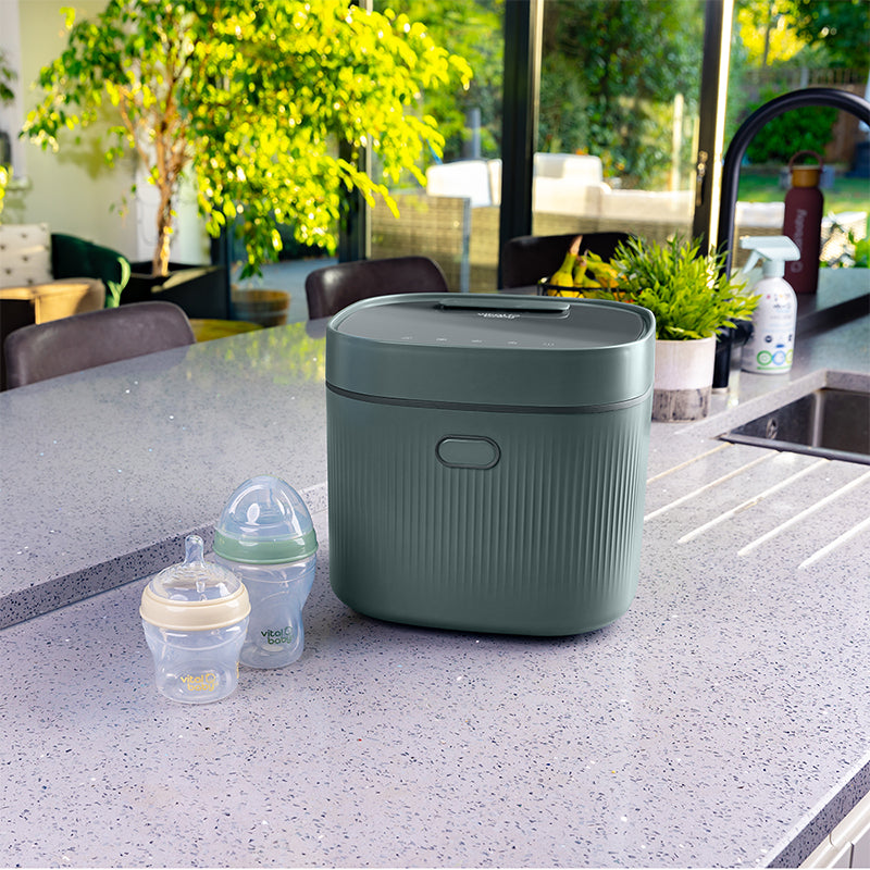 Vital Baby Esterilizador e secador UV Nurture Advanced Pro, verde-oliva