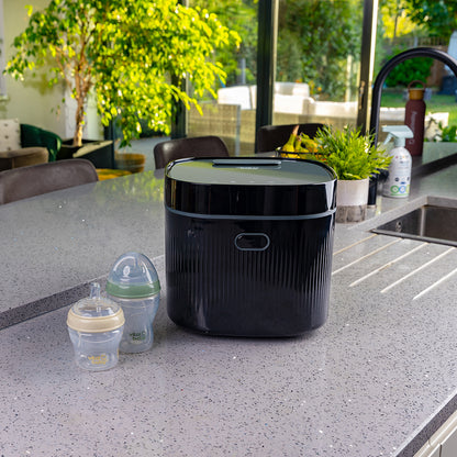 Vital Baby Esterilizador e secador UV Nurture Advanced Pro, cor preta ônix