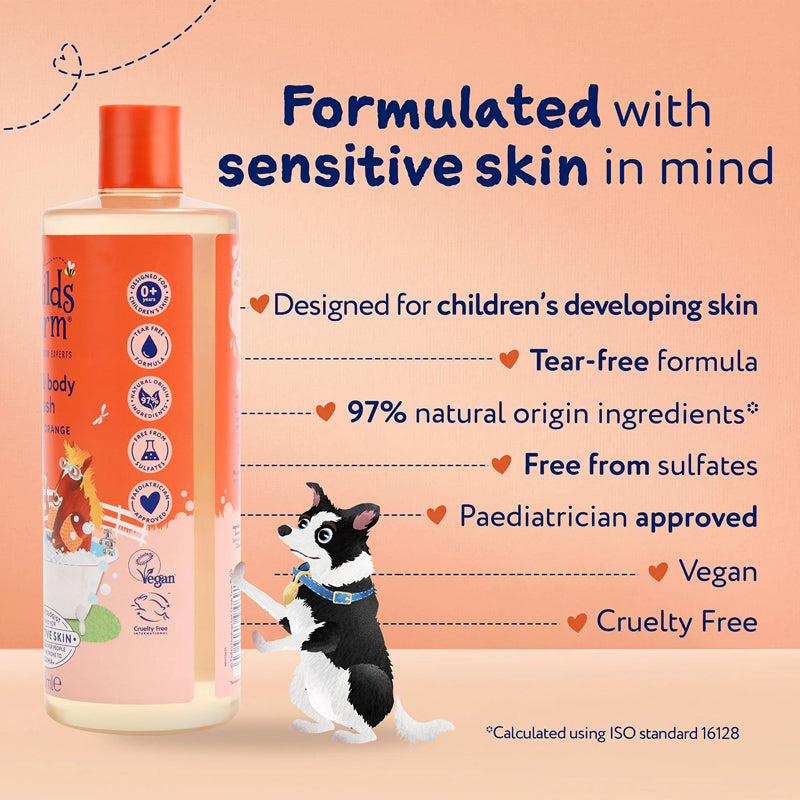 Child's Farm Gel de Banho e Cabelo Laranja Doce 500ml