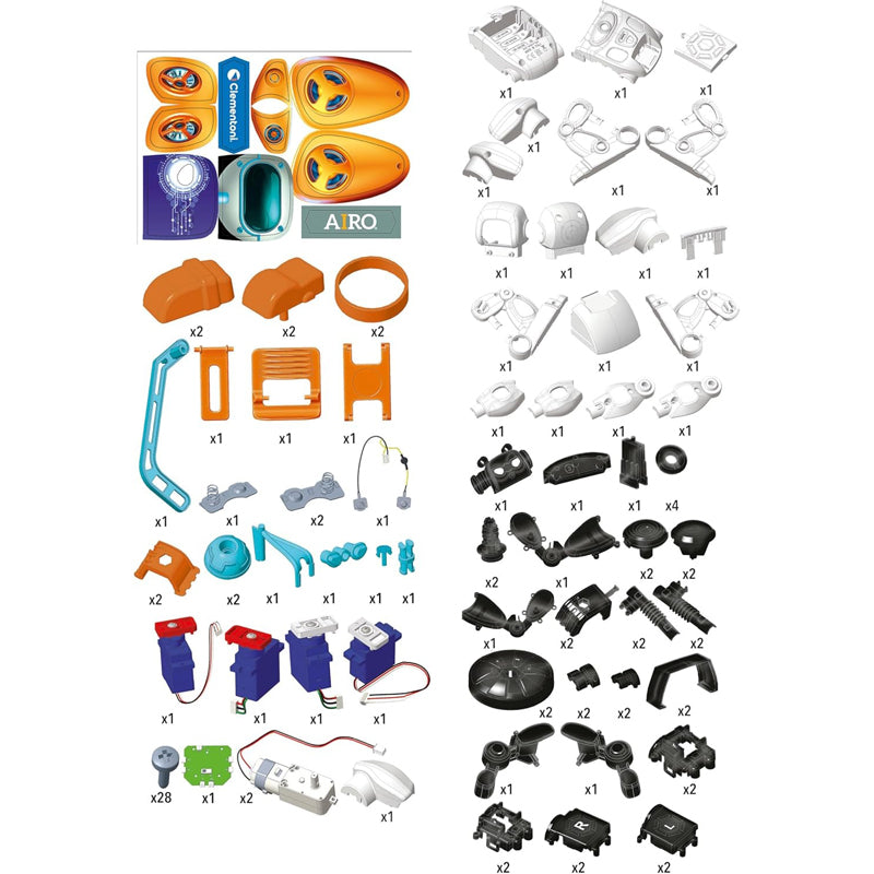 Clementoni Robô de Inteligência Artificial AiRo do Museu de Ciências