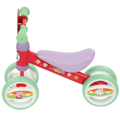 Deluxe Carrinho de Brinquedo Infantil Peppa Pig Bobble Ride-On - Veículo Licenciado no Reino Unido 2026 - Presente