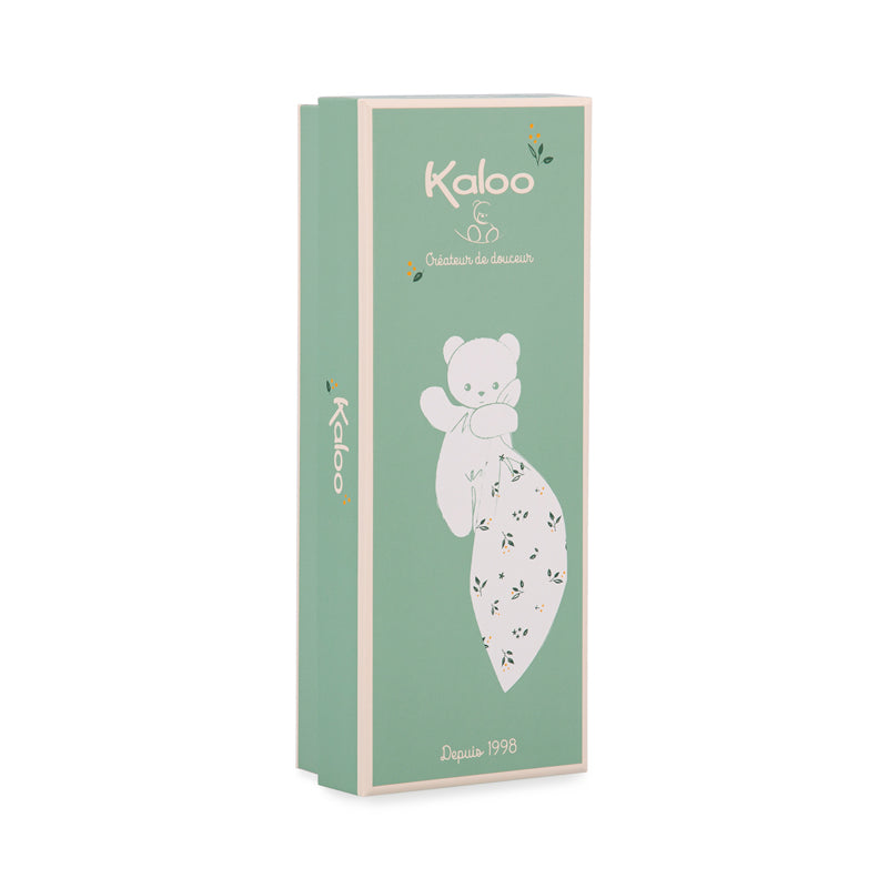 Kaloo Carre Douceur Doudou Coelho Branco Delicado 17cm
