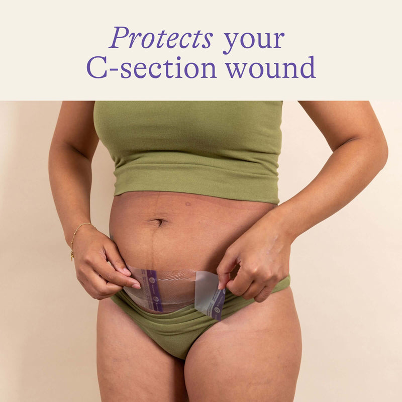 Laninsoh Almofadas de hidrogel para cesárea, pacote com 2