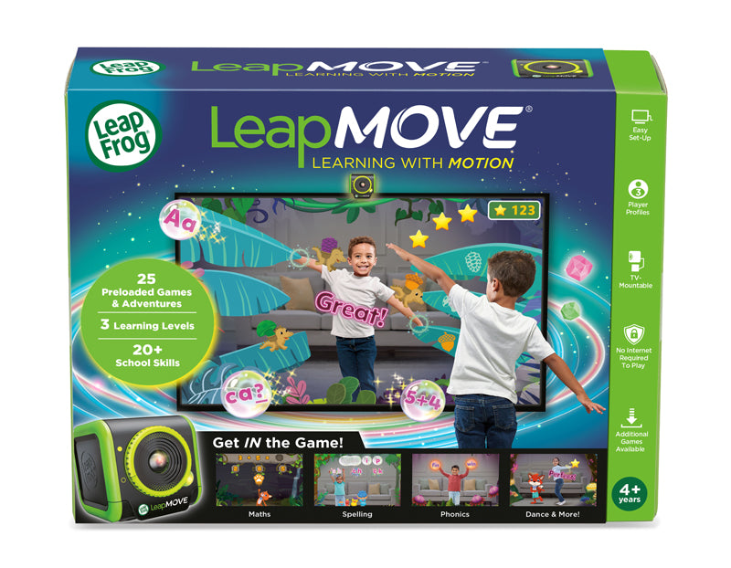 LeapFrog LeapMove, Console de Jogos Educativos, Aprendizado Baseado em