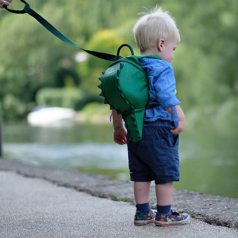 LittleLife Mochila infantil com estampa de crocodilo.